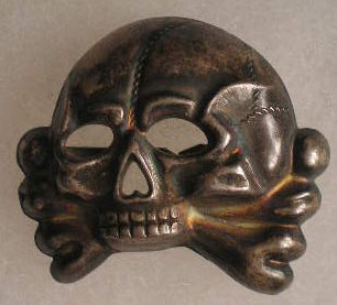 SS Cap Skull Totenkopf real or fake