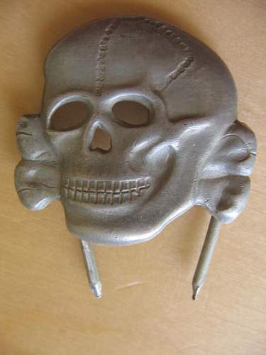 Aluminium SS Skull marked RZM 5/8