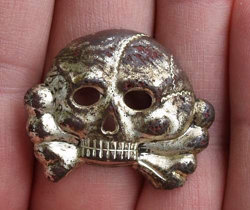 Danziger SS type skull,reall or fake