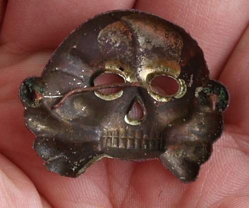 Danziger SS type skull,reall or fake