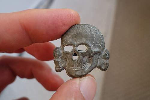 New Member - could really use the advice on this Totenkopf Skull - RZM 1M/24