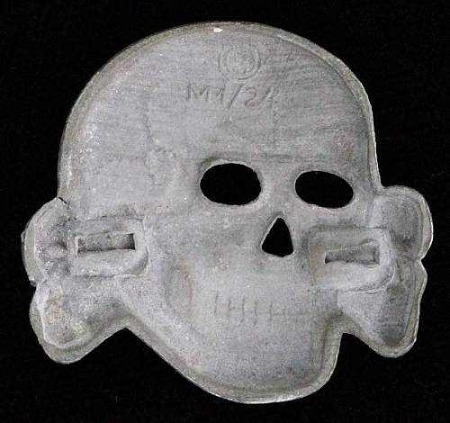 New Member - could really use the advice on this Totenkopf Skull - RZM 1M/24