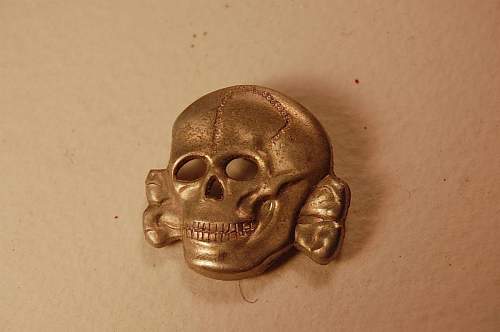 Totenkopf,Looks like a repro to me? Marked 5/8