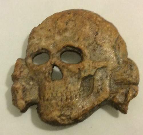 Relic SS totenkompf skull