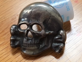 Totenkopf, elderly gentleman at flea market insisted it was real...i know....i know.......