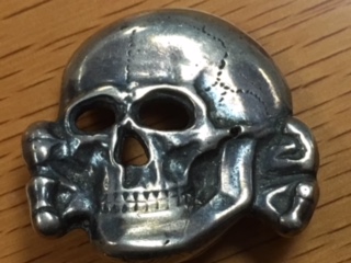 Totenkopf, elderly gentleman at flea market insisted it was real...i know....i know.......