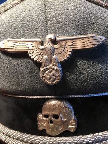 Totenkopf, elderly gentleman at flea market insisted it was real...i know....i know.......