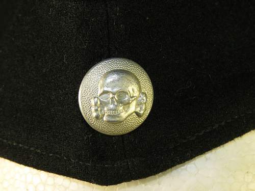 Totenkopf SS Button