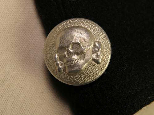 Totenkopf SS Button