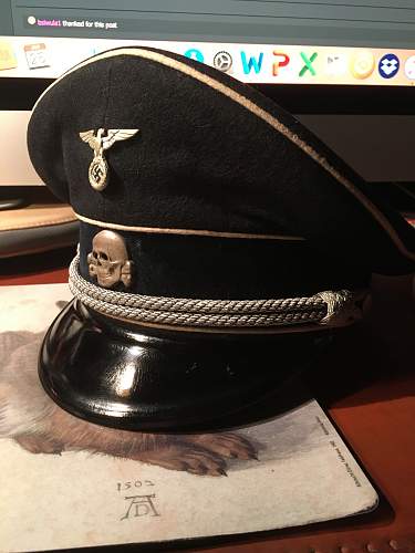 Totenkopf SS Button