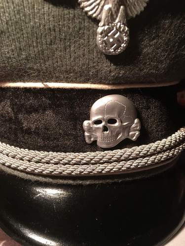 Totenkopf SS Button