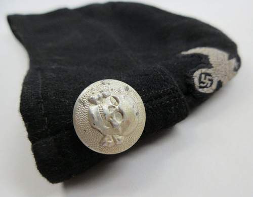 Totenkopf SS Button