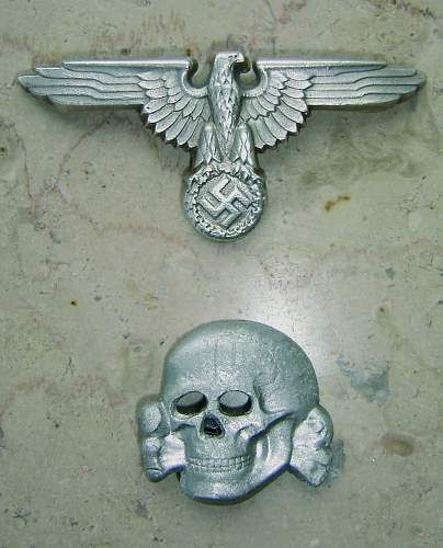 s.p.40 skull and M/8 eagle