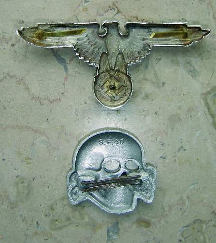 s.p.40 skull and M/8 eagle