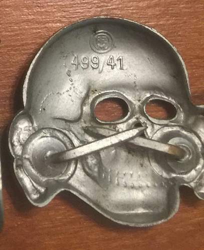 499/41 SS Totenkopf Skull Opinions Please