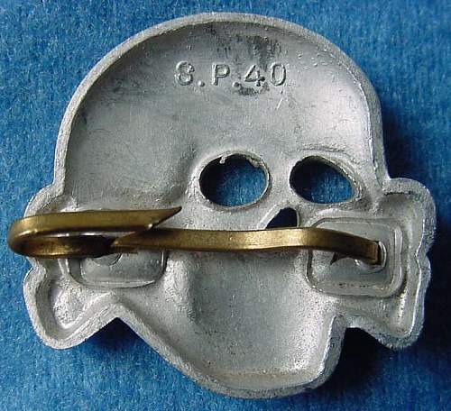s.p.40 skull and M/8 eagle