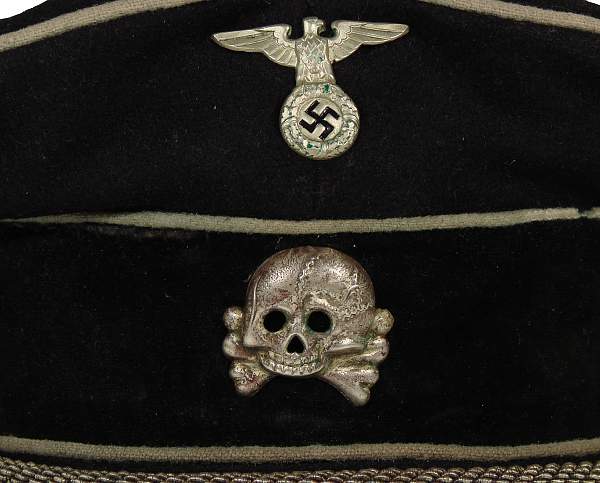 SS Visor cap Skull