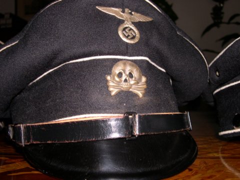 SS Visor cap Skull