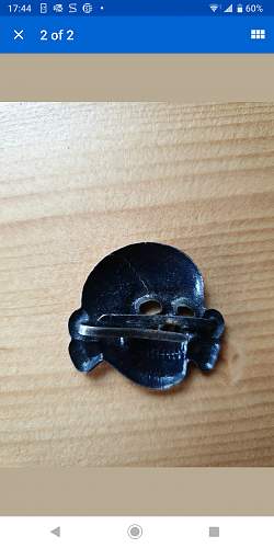 Ss totenkopf real or fake?