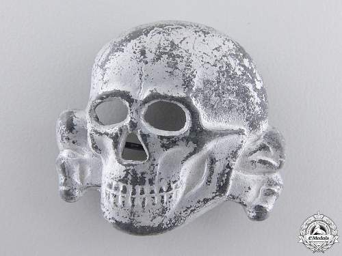 SS Visor Cap Skull â€“ Belgian Made?