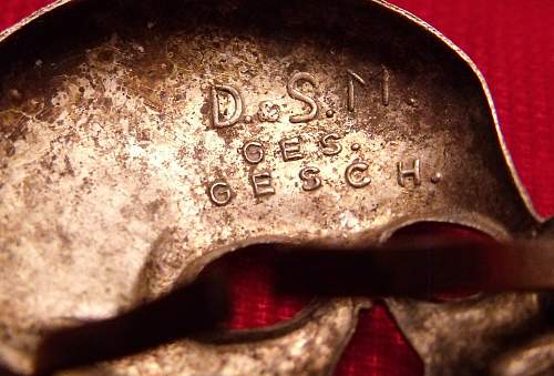 Deschler  D. &amp; S. M. GES. GESCH. RZM skull
