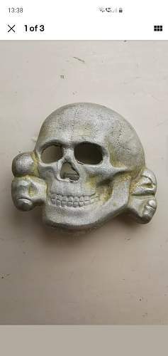 Totenkopf SS badge Real or fake?