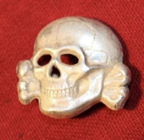 Skull cap emblem real or fake?