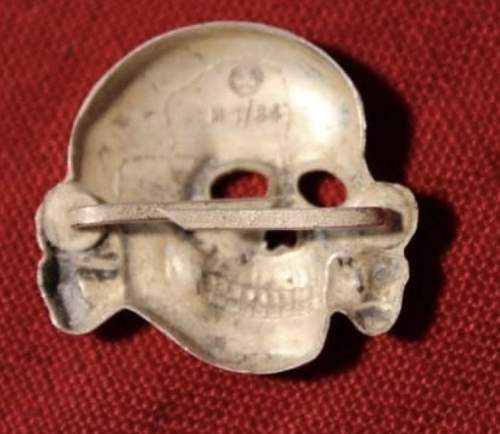 Skull cap emblem real or fake?