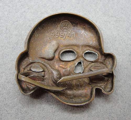 Zimmermannn skull marked  RZM 499/41.