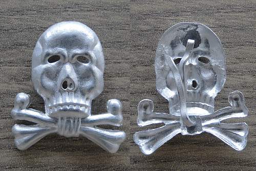 Brunswick - Huzaren traditional- Cap-badge totenkopf REAL or FAKE?