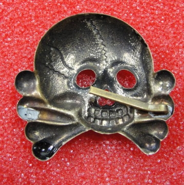 SS visor cap skull - new