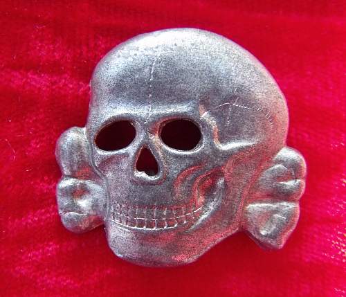 SS cap skull