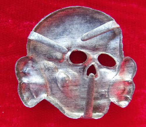 SS cap skull