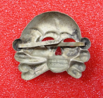 SS Visor Cap Skull Early Jawless First Pattern