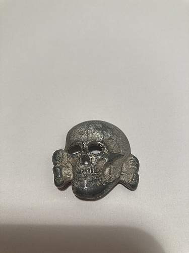 Totenkopf M1/24 cap skull...Is it original ?