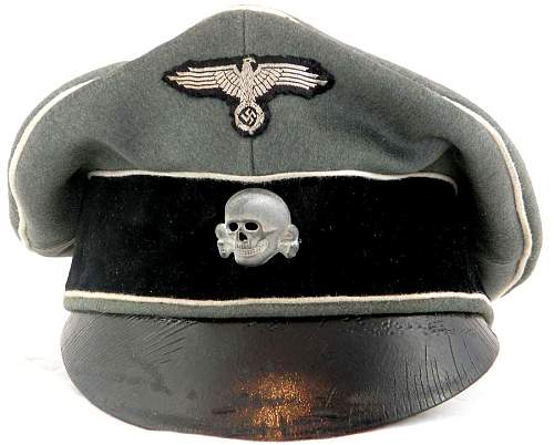Unmarked Waffen SS skull - mint - Need a mint eagle to complete set
