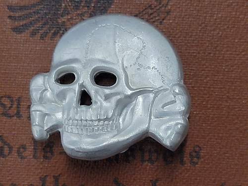 Another Unmarked SS skull