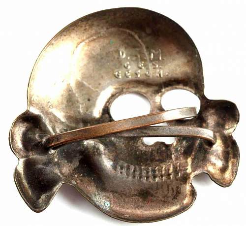 SS totenkopf without RZM mark