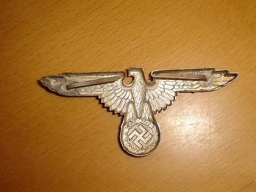 RZM M1/52 marked cap eagle