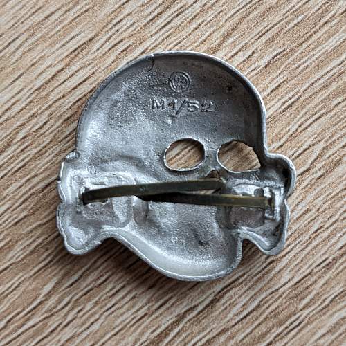 SS Cap Skull - RZM M1/52 - Deschler &amp; Sohn - Info / Authenticity?