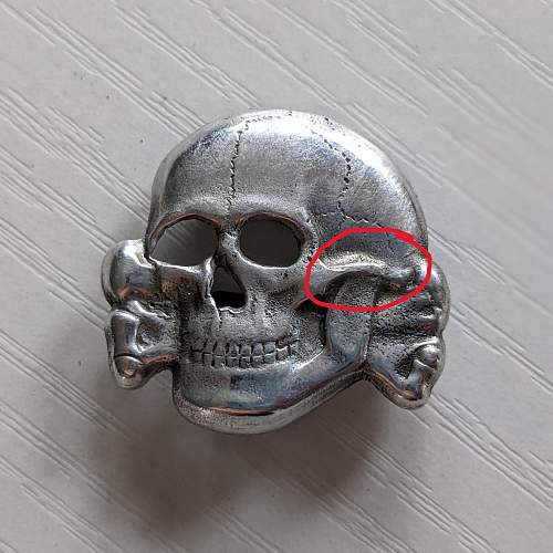 SS Cap Skull - RZM M1/52 - Deschler &amp; Sohn - Info / Authenticity?