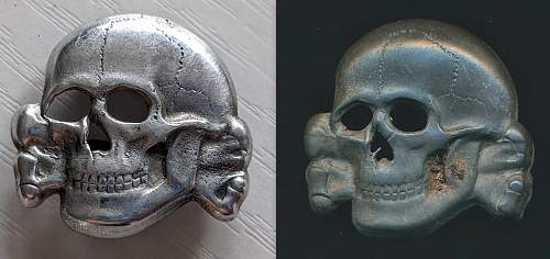 SS Cap Skull - RZM M1/52 - Deschler &amp; Sohn - Info / Authenticity?