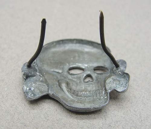 SS skull cap badge - RZM 499/41 real or fake?