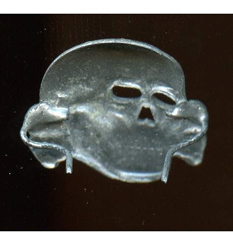 SS skull cap badge - RZM 499/41 real or fake?