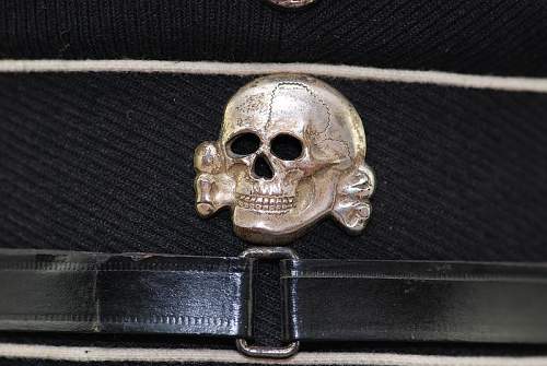 S.P.40 SS visor skull in CuPal