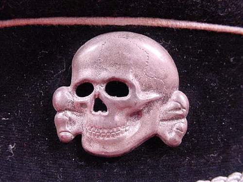 SS cap skull, and related items