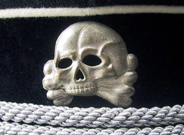 SS cap eagles and skulls