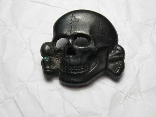 SS visor skull Deschler &amp; Sohn - Original or some junk?