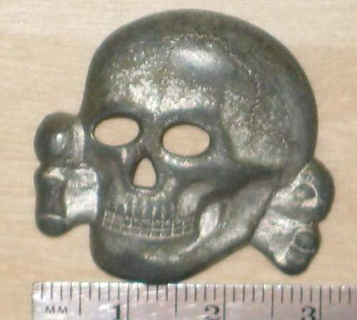 RZM M1/24 cap skull insignia: real?