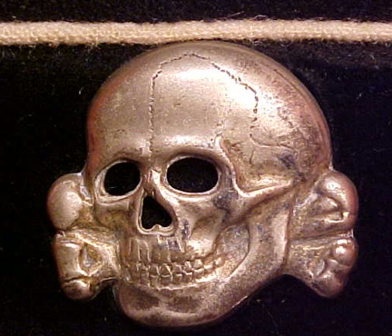 RZM M1/52 Totenkopf cap skull with a story